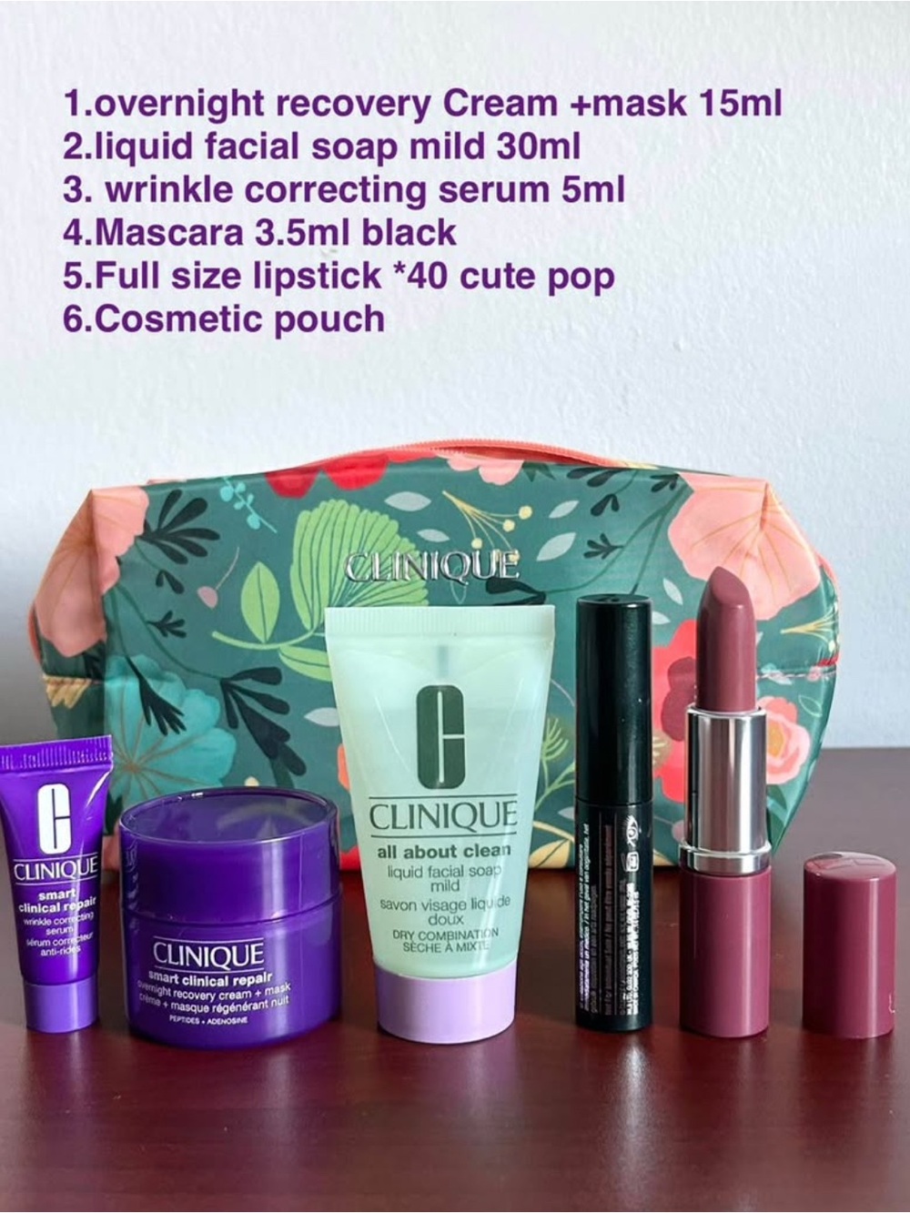 Clinique gift set